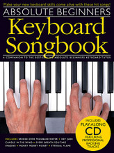 Absolute Beginners - Keyboard Songbook by Various. For Piano/Keyboard. Music Sales America. Softcover with CD. 40 pages. Music Sales #AM963688. Published by Music Sales.

Make your new keyboard skills come alive with these hit songs! This repertoire book of classic hits is specially arranged for easy keyboard, ideal for progression from the Absolute Beginners Keyboard instruction book. Each song comes complete with professional quality backing tracks on the CD. The songs are arranged in both treble and bass clefs.