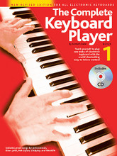 The Complete Keyboard Player - Book 1 (New Revised Edition for All Electronic Keyboards). For Piano/Keyboard. Music Sales America. Softcover with CD. 48 pages. Music Sales #AM965965. Published by Music Sales.

The Complete Keyboard Player series will teach you everything you need to know to get the most out of your electronic keyboard, in a fraction of the time it takes to learn a conventional instrument. Based on popular songs and with easy-to-follow text and diagrams, this excellent course assumes no prior knowledge of keyboards or music.

Book One contains: playing technique and style • about your keyboard • the accompaniment section • single-finger and fingered chords • major and seventh chords • 12 right-hand notes • and more.