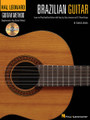 Hal Leonard Brazilian Guitar Method (Learn to Play Brazilian Guitar with Step-by-Step Lessons and 17 Great Songs). For Guitar. Guitar Method. Softcover with CD. Guitar tablature. 64 pages. Published by Hal Leonard.

Everything you need to know to learn Brazilian guitar! This book uses popular Brazilian songs to teach you the basics of the Brazilian guitar style and technique. Learn to play in the styles of Joao Gilberto, Luiz Bonfá, Baden Powell, Dino Sete Cordas, Joao Basco, and many others! Songs include: Aquarela Brasileira • Chega De Saudade (No More Blues) • Desafinado • O Barquinho • Song of the Jet (Samba do Aviao) • and more.