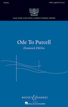 Ode to Purcell (Yale Glee Club New Classics Choral Series). By Dominick DiOrio (1984-). For Choral (SATB). Yale Glee Club New Classics. 20 pages. Boosey & Hawkes #M051482252. Published by Boosey & Hawkes (HL.48023054).
Product,64607,Absence (SATB)"