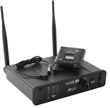 XD-V55L (Digital Wireless System with Bodypack Transmitter and Lavalier). Live Sound. General Merchandise. Hal Leonard #991230125. Published by Hal Leonard.

The Line 6 XD-V55L lavalier digital wireless system delivers unmatched digital wireless performance, simplicity, and sound on every stage around the world – license free. Exclusive digital technologies protect you against all types of audio interference, and your setup and operation couldn't be simpler. You just power up, pick a channel, and go – with no hoops to jump through and no required adjustments for you to make. Best of all, the XD-V55L takes Line 6's digital modeling to the next level. Choose from three different EQ filter models to get the best possible live vocal sound for your voice and style! If you want the pinnacle of digital wireless microphone technology, the Line 6 XD-V55L lavalier digital wireless system has everything you're looking for.