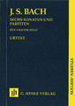 Sonatas and Partitas BWV 1001-1006 (Violin Solo Study Score). By Johann Sebastian Bach (1685-1750). Edited by Klaus Ronnau and Klaus R. For Violin, Piano Accompaniment (Study Score). STUDY EDITION. Henle Study Scores. Pages: VII and 62. Softcover. 72 pages. G. Henle #HN9356. Published by G. Henle.

Violin part with and without annotations.

Song List:

    Bach: Partita III E Major BWV 1006 
    Bach: Sonata III C Major BWV 1005 
    Bach: Partita II D Minor BWV 1004 
    Bach: Sonata II A Minor BWV 1003 
    Bach: Partita I B Minor BWV 1002 
    Bach: Sonata I G Minor BWV 1001 

    