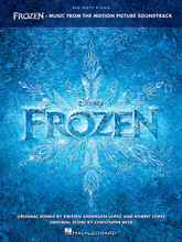 Frozen (Music from the Motion Picture Soundtrack). By Various. For Piano. Big Note Songbook. Softcover. 64 pages. Published by Hal Leonard.

9 simplified arrangements from this hit Disney film, plus full-color illustrations from the movie. Songs include the standout single “Let It Go”, plus: Do You Want to Build a Snowman? • Fixer Upper • For the First Time in Forever • For the First Time in Forever (Reprise) • Frozen Heart • In Summer • Love Is an Open Door • Reindeer(s) Are Better Than People.
