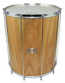 18 inch Wooden Surdo tycoon. Hal Leonard #TPSD-18WD. Published by Hal Leonard.

• Perfect for samba, Axé, drum circles or wherever a deep, booming bass sound is desired

• Surdos available with either aluminum or wooden shell

• Equipped with high-strength synthetic head and 10 tuning lugs

• Surdo mallets included.