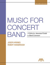 Music for Concert Band - 2nd Edition (A Selective Annotated Guide to Band Literature). For Concert Band. Meredith Music Resource. Softcover. 168 pages. Published by Meredith Music.

The second edition of Music for Concert Band is a new and comprehensive anthology of meticulously selected and graded literature for wind band. It contains hundreds of outstanding works appropriate for elementary through professional-level ensembles and will acquaint directors with a wide spectrum of quality literature both standard and new. Each recommended work contains pedagogical, stylistic and form indicators. In addition, the text contains a section on recommended marches and optional concert material.