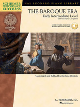 The Baroque Era (Book with Online Audio Access Early Intermediate Level). By Various. Edited by Richard Walters. For Piano. Schirmer Performance Editions. Softcover Audio Online. 48 pages. Published by G. Schirmer.

New collections of teaching pieces, with fingering, recorded performances, composer biographies, performance/practice commentary, and stylistically appropriate articulation suggestions for Baroque and Classical literature. The price of each volume includes online access to audio for download or streaming.