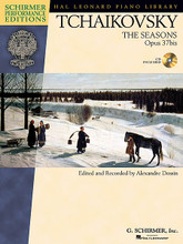 The Seasons, OP. 37bis (edited and recorded by Alexandre Dossin). By Alexandre Dossin. By Peter Ilyich Tchaikovsky (1840-1893). Edited by Alexandre Dossin. For Piano. Schirmer Performance Editions. Softcover with CD. 72 pages. Published by G. Schirmer.

The Seasons is a set of twelve pieces, one for each month. Dossin's edition is based on the composer's manuscript, with several surprising changes when compared to previously available standard editions. Late Intermediate to Early Advanced Level.