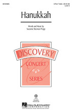 Hanukkah by Suzanne Sherman Propp. For Choral (3 Part Treble). Discovery Choral. 12 pages. Published by Hal Leonard.

With three combinable melodies, a contrasting B section, and crisp percussion patterns, you'll have all you need for a bright Hanukkah showcase! Accessible and easily adapted to a variety of performance options! Discovery Level 2.

Minimum order 6 copies.