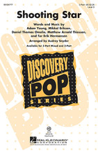 Shooting Star by Adam Young, Daniel Omelio, Matthew Thiessen, Mikkel Eriksen, and Tor Hermansen. Arranged by Audrey Snyder. For Choral (2-Part). Discovery Choral. 16 pages. Published by Hal Leonard.

It's time for you to shine! The fresh sounds of Owl City continue to delight fans across the globe. Young singers will love recreating the music with this accessible arrangement! Discovery Level 2.

Minimum order 6 copies.