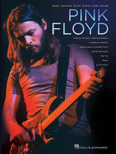 Pink Floyd (Easy Guitar with Riffs and Solos). By Pink Floyd. For Guitar. Easy Guitar. Softcover. Guitar tablature. 64 pages. Published by Hal Leonard.

Easy arrangements of 14 Floyd faves in standard notation and tab: Another Brick in the Wall, Part 2 • Brain Damage • Comfortably Numb • Have a Cigar • Hey You • High Hopes • Learning to Fly • Money • Mother • Run like Hell • Time • Us and Them • Wish You Were Here • Young Lust.