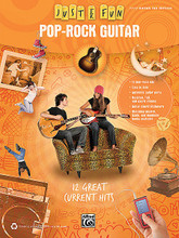 Pop-Rock Guitar (Just for Fun Series). By Various. For Guitar. Book; Guitar Mixed Folio; Guitar TAB; Solo Guitar TAB (EZ/Int). Easy Guitar. Pop; Pop/Rock; Rock. Softcover. Guitar tablature. 72 pages. Hal Leonard #38609. Published by Hal Leonard.

Pop-Rock Guitar contains 12 current hits songs. The songs are drawn from the actual guitar parts as played on the original recordings, and they're arranged in a no-nonsense style that makes them fun, easy to play, and musically satisfying. Plus, matching ukulele, banjo, and mandolin books are available. Songs include: 21 Guns • All Summer Long • Crazy • Falling Slowly • Forget You • Grenade • I Kissed a Girl • I'm Yours • Like We Used To • Marry Me • Need You Now • Rhythm of Love.