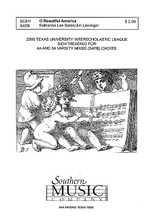 O Beautiful America (Choral Music/Octavo Secular Satb). By Leininger, Jim. SATB. Choral, Secular, Octavo. Southern Music. Southern Music Company #SC811. Published by Southern Music Company.

Minimum order 6 copies.