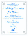 Wedding Favorites for Brass (Brass Solos & Ensemble/Brass Quartet Or Quintet). Arranged by Jim Mahaffey. For Brass Quartet. Brass Solos & Ensembles - Brass Quartet Or Quintet. Southern Music. Classical and Wedding. Grade 4. Performance parts. Optional piano or organ accompaniment. 22 pages. Southern Music Company #B553PT3. Published by Southern Music Company.