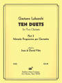 Ten Duets From Metodo Progressivo (Woodwind Solos & Ensemble/B-flat Clarinet Method). By Gaetano Labanchi. Arranged by David Hite. For Clarinet (Clarinet). Woodwind Solos & Ensembles - B-Flat Clarinet Method. Southern Music. Grade 5. 96 pages. Southern Music Company #B552. Published by Southern Music Company.