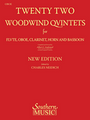 Twenty-Two Woodwind Quintets (Oboe Part) - Grade 5