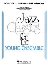 Don't Get Around Much Anymore by Bob Russell and Duke Ellington (1899-1974). Arranged by Mark Taylor. For Jazz Ensemble (Score & Parts). Young Jazz Classics. Grade 3. Published by Hal Leonard.

One of the trademark tunes from the Duke Ellington library, this familiar jazz classic is solidly scored for young players in this terrific arrangement by Mark Taylor. When it comes to playable charts in a medium swing style, this one can't be beat!