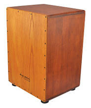 32 Series Criollo Cajon for Cajons. Tycoon. Tycoon Percussion #TKPV-32. Published by Tycoon Percussion.

• Constructed of environmentallly-friendly solid Oak wood

• Snare-less traditional Peruvian-style cajon providing deep, warm, booming bass tones together with clean, bright slaps

• Featuring a solid wood body, this cajon is built with improved durability and delivers a wide range of tonal projections

• Four rubber feet for added stability when playing

• Individually hand-made and tested to ensure superior sound quality.