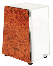 Vertex Acrylic Series Cajon (Cajon with Bubinga Front Plate). For Cajons. Tycoon. Tycoon Percussion #TKXVX-29BUB. Published by Tycoon Percussion.