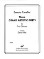 Three Grand Artistic Duets (Woodwind Solos & Ensemble/Clarinet Duets). By Cavallini, Ernesto. Arranged by David Hite. For Clarinet Duet. Woodwind Solos & Ensembles - Clarinet Duets. Southern Music. Grade 5. 72 pages. Southern Music Company #B538. Published by Southern Music Company.