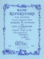 Basic Repertoire For Singers (Vocal Music/Vocal Collection). Arranged by Paul Krueger and Robert Ottman. For Vocal. Vocal Music - Vocal Collection. Southern Music. Grade 4. 32 pages. Southern Music Company #B180. Published by Southern Music Company.