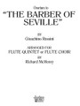 Overture to the Barber of Seville (Flute Choir). By Gioachino Rossini (1792-1868). Arranged by Richard McHenry. For Flute, Flute Choir. Woodwind Solos & Ensembles - Flute - Larger Ensemble. Southern Music. Grade 5. Southern Music Company #SU250. Published by Southern Music Company. 