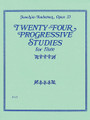 Twenty-Four Progressive Studies, Op. 33 (for Flute). By Joachim Andersen. For Flute. Woodwind Solos & Ensembles - Flute Studies. Robert Cavally Editions. Grade 3. 32 pages. Southern Music Company #B421. Published by Southern Music Company.