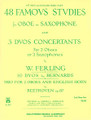 48 Famous Studies (2nd Oboe Part) (2nd Oboe). Edited by Wilhelm Ferling and Albert Andraud. For Oboe. Woodwind Solos & Ensembles - Oboe Method/Studies. Southern Music. Classical. Performance part. 35 pages. Southern Music Company #B104. Published by Southern Music Company.