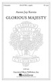 Glorious Majesty (SSAATTBB a cappella). By Aaron Jay Kernis. For Choral (SSAATTBB). Choral. 40 pages. Associated Music Publishers, Inc #AMP 8278. Published by Associated Music Publishers, Inc.