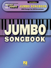 E-Z Play Today #199. Jumbo Songbook - 3rd Edition (260 Songs for All Occasions). By Various. For Organ, Piano/Keyboard, Electronic Keyboard. E-Z Play Today. Softcover. 512 pages. Published by Hal Leonard.

Better reinforce that music stand! This book has 260 must-know old-time favorites in our famous E-Z Play Today notation with the note names printed on each note. This amazing collection includes: Ain't We Got Fun? • All Through the Night • Alouette • Amazing Grace • America, the Beautiful • Arkansas Traveler • Auld Lang Syne • Aura Lee • Ave Maria • Battle Hymn of the Republic • A Bicycle Built for Two (Daisy Bell) • Bill Bailey, Won't You Please Come Home • Blue Danube Waltz • Buffalo Gals (Won't You Come Out Tonight?) • Bury Me Not on the Lone Prairie • Canon in D • C.C. Rider • Church in the Wildwood • (Oh, My Darling) Clementine • Cockles and Mussels (Molly Malone) • Cripple Creek • Danny Boy • (I Wish I Was In) Dixie • The Entertainer • For He's a Jolly Good Fellow • Fur Elise • Give My Regards to Broadway • Good Night Ladies • Greensleeves • Hail, Hail, the Gang's All Here • Hava Nagila (Let's Be Happy) • Home on the Range • Indiana (Back Home Again in Indiana) • Kum Ba Yah • Let Me Call You Sweetheart • Meet Me in St. Louis, Louis • My Country, 'Tis of Thee (America) • Ode to Joy • Oh! Susanna • The Star Spangled Banner • Take Me Out to the Ball Game • Tarantella • Wayfaring Stranger • Yankee Doodle • and more!