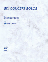 Six Concert Solos (for Snare Drum). By Frock, George. For Snare Drum (Drums). Percussion Music - Snare Drum Method/Studies. Southern Music. Grade 5. 12 pages. Southern Music Company #B395. Published by Southern Music Company.
Product,65219,Sonata No 1 (Timpani and Piano)"