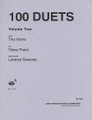 One Hundred Duets, Book 2 (Horn Duet). By Oscar Franz. Arranged by Lorenzo Sansone. For Horn Duet. Brass Solos & Ensembles - Horn Duet. Southern Music. Grade 3. 108 pages. Southern Music Company #B137CO. Published by Southern Music Company.