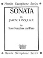 Sonata (Tenor Saxophone and Piano). By James di Pasquale. For Tenor Saxophone. Woodwind Solos & Ensembles - Tenor Saxophone Music. Southern Music. Grade 5. Southern Music Company #SS761. Published by Southern Music Company.