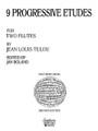 Nine ( 9) Progressive Etudes (Woodwind Solos & Ensemble/Flute Studies). By Jean-Louis Tulou (1786-1865). Arranged by Jan Boland. For Flute Duet (Flute). Woodwind Solos & Ensembles - Flute Studies. Southern Music. Grade 2. 36 pages. Southern Music Company #B386. Published by Southern Music Company.