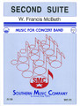 Second (2nd) Suite For Band (Band/Concert Band Music). By Mcbeth, W. Francis. For Concert Band. Band - Concert Band Music. Southern Music. Grade 3. Southern Music Company #S139CB. Published by Southern Music Company.