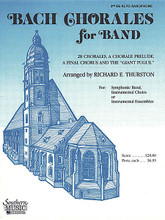 Bach Chorales for Band (2nd E-Flat Alto Saxophone). By Johann Sebastian Bach (1685-1750). Arranged by Richard S. Thurston. For Concert Band. Band - Band Collection. Southern Music. Grade 2. 16 pages. Southern Music Company #B474SAXA2. Published by Southern Music Company.
Product,65274,Four (4) Folk Dances (Percussion)"