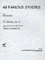 48 Famous Studies (Bassoon Studies). By Wilhelm Ferling. Arranged by James Thornton. For Bassoon. Woodwind Solos & Ensembles - Bassoon Studies/Collection. Southern Music. Grade 4. 44 pages. Southern Music Company #B242. Published by Southern Music Company. 