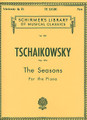 The Seasons, Op. 37a (Piano Solo). By Peter Ilyich Tchaikovsky (1840-1893). Edited by Louis Oesterle. For Piano. Piano Large Works. Classical Period. SMP Level 7 (Late Intermediate). Collection. Fingerings (does not include words to the songs). 57 pages. G. Schirmer #LB909. Published by G. Schirmer.

Contents: Autumn Song • Barcarolle • By the Hearth • Carnival • Christmas • Harvest Song • Hunter's Song • Sleigh Ride • Snowdrop • Song of the Lark • Song of the Reaper • Starlit Night.

About SMP Level 7 (Late Intermediate) 

4 to 5-note chords in both hands and scales in octaves in both hands.