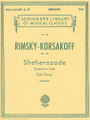 Sheherazade, Op. 35 (Piano Reduction) (Piano Solo). By Nikolay Andreyevich Rimsky-Korsakov (1844-1908). Edited by Constantin Von Sternberg. For Piano. Piano Large Works. SMP Level 10 (Advanced). 72 pages. G. Schirmer #LB1348. Published by G. Schirmer.

About SMP Level 10 (Advanced) 

Very advanced level, very difficult note reading, frequent time signature changes, virtuosic level technical facility needed.