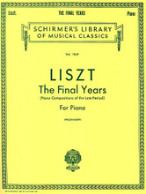 Liszt: The Final Years for Piano - Late Period Compositions (Piano Solo Schirmer's Library of Musical Classics Vol. 1845). By Franz Liszt (1811-1886). Edited by Joseph Prostakoff. For Piano, Piano/Keyboard. Piano Collection. SMP Level 10 (Advanced). 162 pages. G. Schirmer #LB1845. Published by G. Schirmer.
Product,65344,Sonata in E Minor (Piano Solo)"