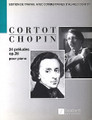 24 Preludes, Op. 28 - Student Edition (Piano Solo). By Frederic Chopin (1810-1849). Edited by Alfred Cortot. For Piano. This edition: French edition. Piano Large Works. SMP Level 9 (Advanced). 82 pages. Editions Salabert #SEMS5049. Published by Editions Salabert.

About SMP Level 9 (Advanced) 

All types of major, minor, diminished, and augmented chords spanning more than an octave. Extensive scale passages.
