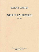 Night Fantasies (Piano Solo). By Elliott Carter (1908-). For Piano. Piano Large Works. 52 pages. G. Schirmer #AMP7852-2. Published by G. Schirmer.