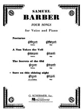 Sure on this Shining Night (Medium Low Voice). By Samuel Barber (1910-1981). For Piano, Vocal. Vocal Solo. 4 pages. G. Schirmer #ST39138. Published by G. Schirmer.

Sheet Music.