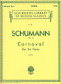 Carnaval, Op. 9 (Piano Solo). By Robert Schumann. Edited by Harold Bauer. For Piano. Piano Large Works. SMP Level 8 (Early Advanced). Collection. 52 pages. G. Schirmer #LB89. Published by G. Schirmer.

About SMP Level 8 (Early Advanced) 

4 and 5-note chords spanning more than an octave. Intricate rhythms and melodies.