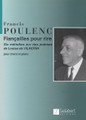 Fiançailles pour rire (High Voice). By Francis Poulenc (1899-1963). For Piano, Vocal. Vocal Large Works. 20 pages. Editions Salabert #SLB5272. Published by Editions Salabert.

Contents: La dame d'André • Dans l'herbe • Il vole • Mon cadavre est doux comme un gant • Violon • Fleurs.