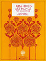 Humorous Art Songs (Voice and Piano). By Various. Edited by B Meister. For Piano, Vocal. Vocal Large Works. 96 pages. G. Schirmer #ED3456. Published by G. Schirmer.

Contents: Amo, Amas, I Love a Lass (Arnold) • Anthony Preaches to the Fish (Mahler) • Ballad of the Fat Turkeys (Chabrier) • Church Bell at Night (Barber) • The Classicist (Mussorgsky) • The Cunning Constable (Leveridge) • A Fine Line (Barab) • How Often Have I Prayed (Wolf) • I Love Love (Bizet) • I Was Informed (Wolf) • If You've Only Got a Moustache (Foster) • The Kiss (Beethoven) • My Wife If a Most Knowing Woman (Foster) • The One Way (Ives) • Promiscuity (Barber) • Rumpled, Tumbled & Jumbled (Anon) • The Seminarian (Moussorgsky) • Strong Imagination (Mahler) • The Useless Serenade (Brahms) • Vilanelle of the Little Ducks (Chabrier) • A Warning (Mozart) • Why Should'st Thou Sweare I Am (Charles I).