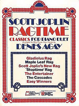 Scott Joplin's Ragtime Classics by Scott Joplin. For Piano Duet, 1 Piano, 4 Hands. Duet Piano Education. 64 pages. Published by Edward B. Marks Music.

Includes seven duets from this legendary ragtime composer: The Cascades • The Easy Winners • The Entertainer • Gladiolus Rag • Maple Leaf Rag • Scott Joplin's New Rag • Stoptime Rag.