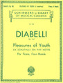 Pleasures of Youth (6 Sonatinas on 5 Notes), Op. 163 (Piano Duet). By Anton Diabelli (1781-1858). For Piano, 1 Piano, 4 Hands. Piano Duet. Collection. 64 pages. G. Schirmer #LB188. Published by G. Schirmer.

One Piano, Four Hands.