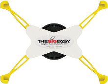 Mic Stand Mount for iPad 2/3 (Yellow Arms, White Body). Accessory. General Merchandise. Hal Leonard #SM2-YE-W. Published by Hal Leonard.

The GigEasy Mic Stand Mount attaches your iPad to any microphone stand. Spring-loaded arms grip the iPad firmly and securely, and our unique 360-degree rotation feature allows the user to switch quickly between landscape and portrait modes. The Manhasset tilt mechanism permits one-handed adjustment of the iPad's viewing angle. Made in USA of sturdy injection-molded thermoplastic, and covered by a one-year warranty.