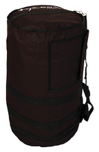 Standard Requinto and Quinto Carrying Bag for Percussion. Tycoon. Tycoon Percussion #TCB-S. Published by Tycoon Percussion.

Keep your drums safe with a firm layer of cushioning. Made of high-strength nylon, this bag has an adjustable shoulder strap, a handle, and an outer pocket. Sized to fit most requintos (10″) and quintos (11″) on the market.