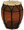 Rumwong Drum (Small). For Percussion. Tycoon. Tycoon Percussion #ERW-S. Published by Tycoon Percussion.

This traditional instrument, indigenous to Thailand, is handcrafted from a single piece of hardwood. Features extra strong tension ropes for easy and long-lasting tuning and a high-quality water buffalo skin head.